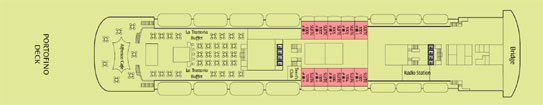 costaclassica-Costa-Cruises-Portofino deck plan