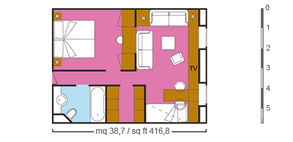 costaeuropa of Costa-Cruises - cabin plan S - 4