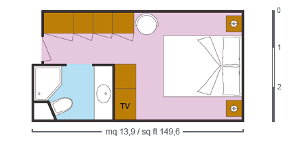 costafortuna of Costa-Cruises - cabin plan 11 - 4