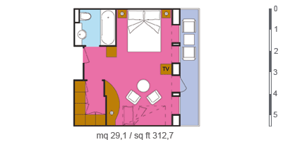 costamarina of Costa-Cruises - cabin plan S - 4