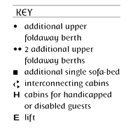 Costa Mediterranea-deck key