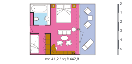 costavictoria of Costa-Cruises - cabin plan MB - 4