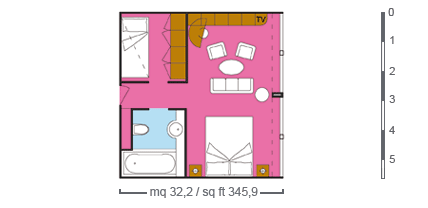 costavictoria of Costa-Cruises - cabin plan MS - 4