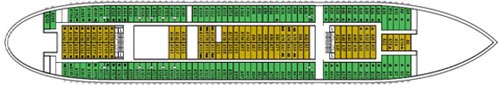 aquamarine-Louis-Cruises-ADRIA deck plan