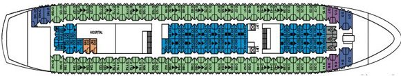 oceancountess-Monarch-Classic-Cruises-Dionysos deck plan