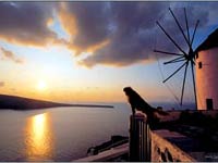 caldera view in santorini greece-greek island cruises-discount cruises