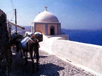 santorini greece, caldera view-mediterranean cruises -discount cruises