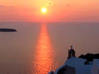 santorini greece, caldera view-mediterranean cruises -discount cruises