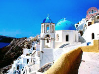 Santorini, Greece--discount cruises