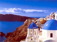 santorini, greek island-mediterraenan cruises-Costa Cruises