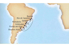 South American Holiday ii cruise map-caribbean cruise vacation- Costa Cruises