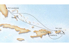 Virgin Islands cruise map-caribbean cruise vacation- Costa Cruises