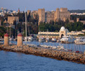 rhodes harbour greek cruise