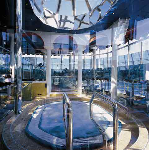  costa atlantica ship inner pool