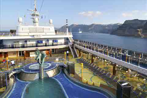  costa atlantica ship sun deck