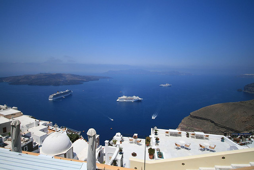  cruises from athens greece santorini